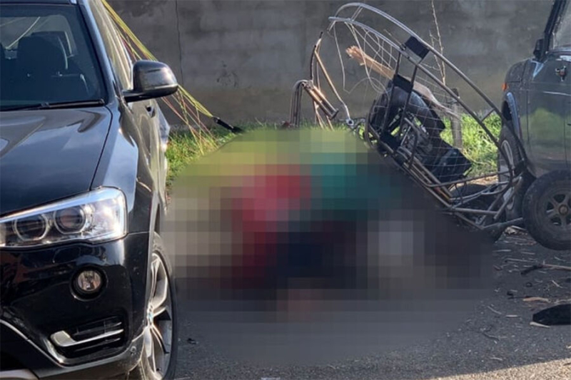 &laquo;Подумали, что взрыв или авария&raquo;. На&nbsp;Кубани разбился паралет, двое мужчин погибли 