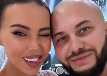 «Дети парили в воздухе»: Самойлова в силуэтном платье станцевала первый свадебный танец с Джиганом