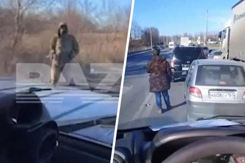 &laquo;Дезертир, его ищут&raquo;. В&nbsp;Новошахтинске мужчина обстрелял полицейских из&nbsp;автомата и скрылся 