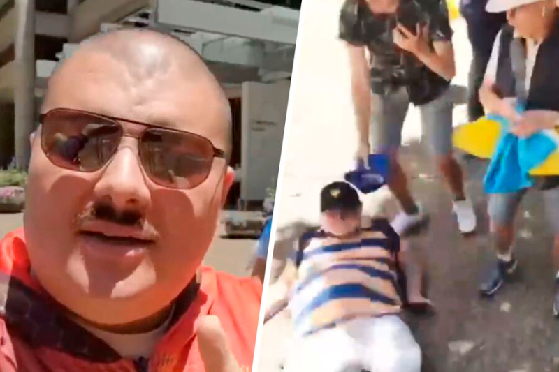 &laquo;Это была самозащита&raquo;. В&nbsp;Австралии задержали пророссийского блогера за&nbsp;драку со стариком 