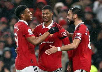 Марсьяль, Антони и Гарначо в атаке МЮ на матч с «Вулверхэмптоном»